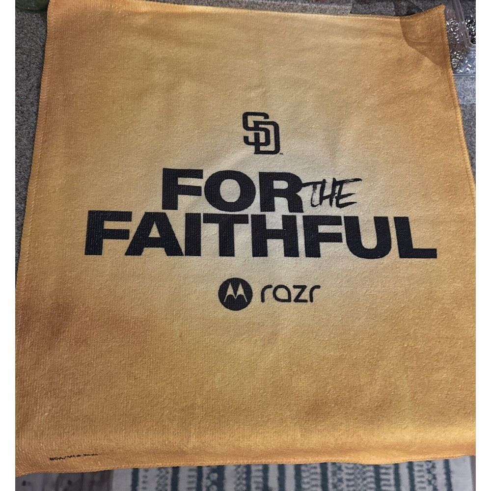 San Diego Padres Rally Towel SGA Wild Card 2024 Postseason Ships Next Day  MLB